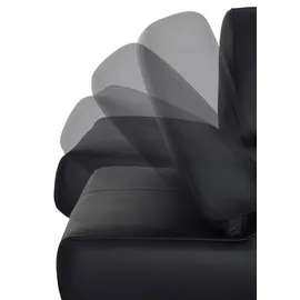W.Schillig "taboo Designsofa mit hohem Sitzkomfort", mit Übertiefe, inklusive Armlehnenverstellung