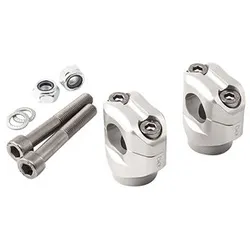 LSL Universal Klemmböcke 38 Mm Hoch 22,2 mm, mit ABE, in schwarz oder silber Lenker-Zubehör