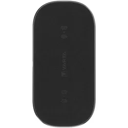 Varta 57906 101 111 Ladegerät für Mobilgeräte Universal Schwarz USB Kabelloses Aufladen Schnellladung Indoor