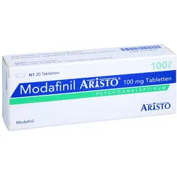 Modafinil Aristo 100 mg Tabletten 20 St