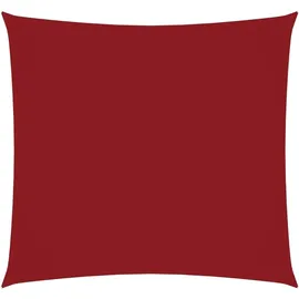 vidaXL Sonnensegel Quadratisch 2 x 2 m Rot