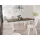 WFL GROUP Moderner Ausziehtisch 160 x 75 x 90 cm braun