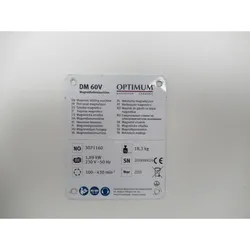 Optimum Rückwand DM60V