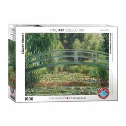EUROGRAPHICS Puzzle »Japanische Brücke von Claude Monet«, 1000 Puzzleteile bunt