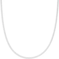Panzerkette FIRETTI "Schmuck Geschenk Silber 925 Collierkette in mehreren Breiten" Gr. 50, silber (silberfarben), Halsketten, Damen, 50, Silber 925 (Sterlingsilber), B: 2,1mm, Made in Germany, B:2,1mm