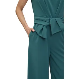 Vera Mont Damen Jumpsuit mit U-Boot-Ausschnitt, Smaragd, 46