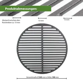 Trutzholm Grillplatte Ø 54,5 cm Gusseisen schwarz