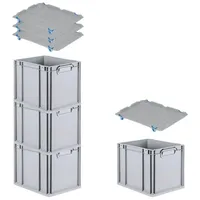 Proregal Eurobox NextGen Economy mit Auflagedeckel & 4x Schiebeschnappverschlüsse