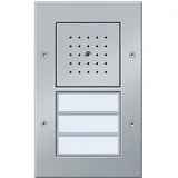 Gira Türstation AP 3fach 126765 Alu