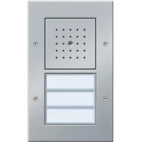Gira Türstation AP 3fach 126765 Alu
