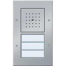 Gira Türstation AP 3fach 126765 Alu