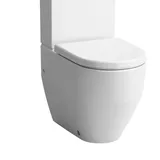 Laufen Pro Stand-WC, Tiefspüler, - weiß