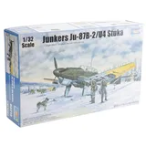 Trumpeter Junkers Ju-87 B2/U4 Stuka Grau/ Silber/ Weiß 1:32