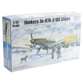Trumpeter Junkers Ju-87 B2/U4 Stuka Grau/ Silber/ Weiß 1:32