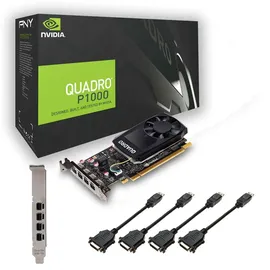 PNY Quadro P1000 V2 4 GB GDDR5 1354 MHz VCQP1000V2-PB