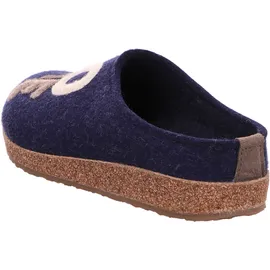 HAFLINGER Grizzly Home 731096-79 kapitän Filz für Damen, blau 38