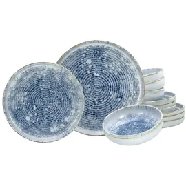 CreaTable Uno Mykonos Blau 12-tlg.