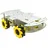 BerryBase Chassis Aluminium Doppeldeck 4 TT-Motoren 60mm