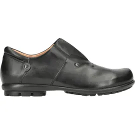 THINK! KONG chromfrei gegerbte nachhaltige Halbschuhe, SCHWARZ 0000