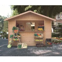 Karibu Marktstand 3,04 x 2,02 m Natur