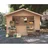 Karibu Marktstand 3,04 x 2,02 m Natur