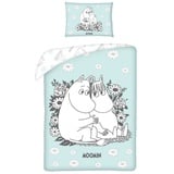 Halantex Moomin Babybettwäsche 100 x 135 cm