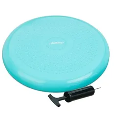 relaxdays Balance Kissen 33 cm mit Luftpumpe grün