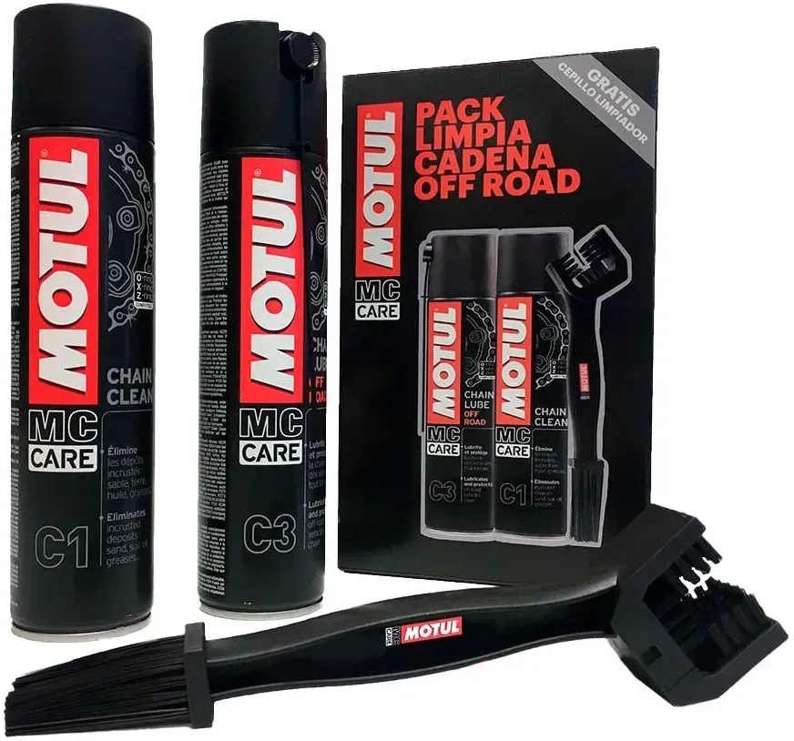 Motul Off Road 400ml Chain Reinigungsset - Black - One Size
