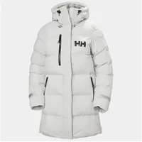 HELLY HANSEN Damen Mantel W ADORE PUFFY PARKA, Größe L in Grau NIMBUS CLOUD