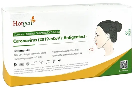 Hotgen Covid-19 Antigen-Schnelltest