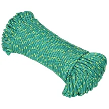 vidaXL Bootsseil 250 m Polypropylen Grün