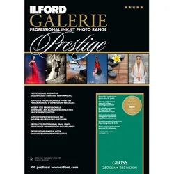 Ilford Druckerpapier GALERIE Prestige Gloss A3+ 25 Blatt