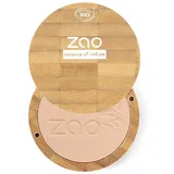 Zao Bamboo Compact Powder Puder 302 - BEIGE ORANGE 9 g Nude