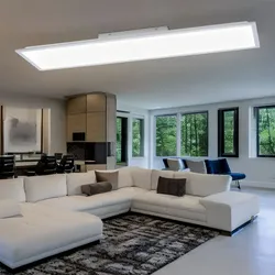 LED Decken Aufbau Tageslicht Lampe Wohn Zimmer Fernbedienung Leuchte DIMMBAR LeuchtenDirekt