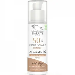 Alga Maris Getönte Sonnencreme Gesicht Beige LSF 50 50 ml