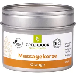 Greendoor Massagekerze Orange 100 ml