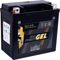 Intact Bike-Power GEL Motorradbatterie (DIN 51214) YTX14-BS