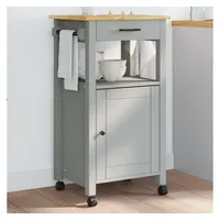 VidaXL Küchenwagen MONZA 48x40x90 cm Massivholz Kiefer