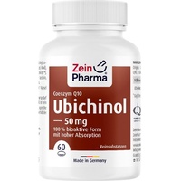 ZeinPharma Coenzym Q10 Ubichinol 50 mg Softgel-Kapseln 60 St.
