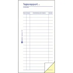 Avery Zweckform Tagesbericht - 50 Blatt - Kopie