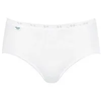 SLOGGI Basic+ Midi Weiß Baumwolle 40 Damen