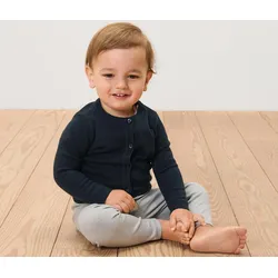 Tchibo - Kinder-Strickjacke - Baby - Gr. 62/68 - dunkelblau
