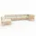 vidaXL Garten-Lounge-Set 7-tlg. beige Kiefernholz