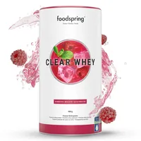 foodspring Clear Whey, Raspberry Mojito, 480g, Leichter und erfrischender Protein-Shake mit hochwertigem Whey-Isolat