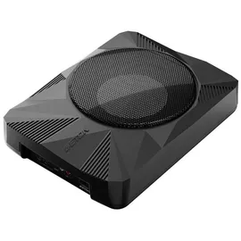 ETON USB 10 AR – sehr kompakter 25 cm / 10 Zoll Untersitz Aktiv Subwoofer für PKWs und Wohnmobile, leistungsstarker aktiver Unterseat Bass mit Verstärker, Langhub-Woofer, 350 Watt