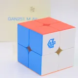 Bukefuno GAN 251 M Air 2x2 Magnetischer Zauberwürfel GAN251 MAir Speed Magic GAN 251 Air 2x2x2 Stickerless Cubes Gans Mini Magnete 2021 Puzzle