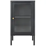 VCM Vitrine Dalby Stahl Schwarz