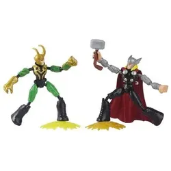 HASBRO F02455L0 Marvel Avengers Bend and Flex Thor gegen Loki