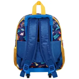 HARRY POTTER Crest-Kleiner 3D Rucksack mit Rädern, Orange, 26 x 34 cm, Kapazität 12,5 L