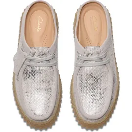 CLARKS Torhill Mule Silber 37